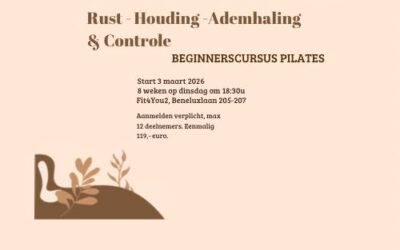 Beginnerscursus Pilates