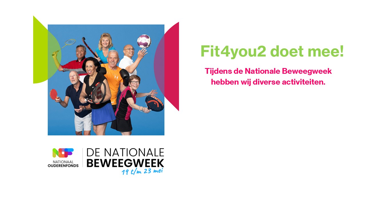 Fit4you2 doet mee!